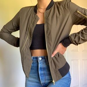 Zara bomber jacket
